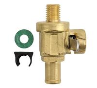 Xixian F124N Engine Oil Drain Valve M10-1.25 Thread, Quick Change Kit with Nipple for Safe Mess-Free Oil Sampling and Replacement on Vehicles