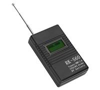 Xixian Frequency Counter Meter, Portable Handheld Radio Frequency Testing for Walkie-Talkie DCS and CTCSS, Powered By 9V Battery, 50MHz-2.4GHz Measurement Range