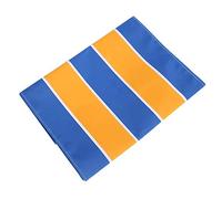 Xixian Fun Run Mat, Oxford Cloth Damp-proof, Enhance Sensory Response, Team Sports, Coordination, Balance, Blue&Yellow, Field Day Activity, Kids Adults, 4m/6m Options (6 meters perimeter)