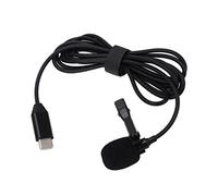 Xixian Lavalier Microphone Action OA2 OA3, Type C Clip On Lapel Mic with Winds N, Omnidirectional Condenser for Vlog Live Interview Video Recording