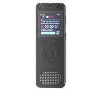 Xixian Meeting Voice Recorder, 1.44'' Screen Clear Sound for Students with 50 Hours Recording Time for Lectures, Journalists, Professionals (Black)