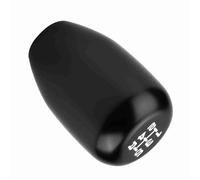 Xixian Metal Gear Shift Knob Shifter Lever Stick, Bright Color, High Sensitivity, 3 Adapters, Universal for Most Manual Cars with Replaceable Gear Knob, Made with Metal Material, Smooth (Black)
