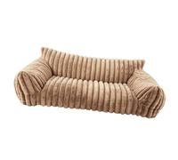 Xixian Pet Sofa Bed Cozy Dog Couch for Cats Small Dogs with Neck Support for All Seasons (L 90 * 65 * 20cm)