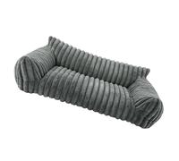 Xixian Pet Sofa Bed Cozy Dog Couch for Cats Small Dogs with Neck Support for All Seasons (M 75 * 50 * 20cm)