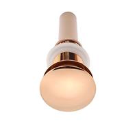 Xixian Smooth Push-Button Operation, Sturdy Brass Metal Structure, G1 1/4" Brass Bathroom Basin Sink Pop Up Drain Assembly for and Prevention, Easy to Install (Rose Golden)