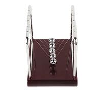 Xixian Square Balance Pendulum Ball Toy for Desk - Newton's Cradle Physics Demonstration (Large square pool ball)