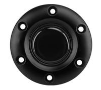 Xixian Steering Wheel Center for 6-Hole Steering Wheels - Horn Button Switch with ABS Cover (Black)