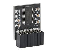 Xixian TPM 2.0 Encryption Security Module, 14Pin LPC Interface, Remote Card Encryption Module with TPM Module, for 14Pin LPC TPM 2.0, B550, B450, 8.1, 7, 10