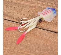 Xixian UV Octopus Squid Lure Realistic Swim Action Fishing Bait Tackle | Soft PVC material, vivid 3D eyes, fluttering tentacles, saltwater freshwater fishing, effective squid imitation lure