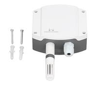 Xixian Wall Mount Temperature Humidity Sensor 4-20mA Analog Transmitter IP65 ABS Housing for Garden PLC Industrial Control Monitor