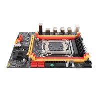 Xixian X79-VG2 Computer Motherboard, DDR3 SDRAM 128GB with 7 Phase Power for E5 V2 Gen, Core I7 Series Processor Support, 6 USB 2.0, 1 USB3.0, 1xPCIEx16, for Gaming, Mining, Work