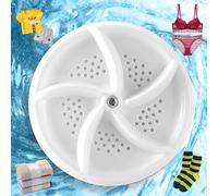 xixibuy Portable Mini Turbo Washer, Mini washing machine, Portable washing machine and dryer for Underwear, Sock, Baby Clothes, Travel, Camping, RV, Dorm, Home