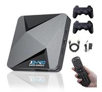 XIXIMENG Super Console X2 Pro 256G Built-in 70,000+ Classic Games,Support 60+ Emulators,3-in-1 System Game Box,4K HD Retro Video Game Consoles with 2 Wireless Controllers,Emulator
