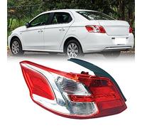 XIXIYAN Rear Tail Light for Peugeot 301 2014 2015 2016 2017 2018, Taillight Brake Lamp Turn Signal Auto Parts Replacement,Left 1PCS