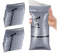 XiXiYang Disposable Urine Bags,10-Pack 700ml Emergency Pee Bags for Emergency Portable Car Camping Travel Outdoor Urinal Toilet Traffic Jam Vomit Bag,Urine Bags Gel for Men Women Kids Children