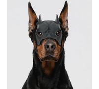 XiXiYang Dog Mask-Halloween Avengers Face Cover for Dog - Black Revenge Party Cosplay Mask with Adjustable,Bat Cosplay Bat Costume Mask,CuteDog Dress Up Accessories (DOG)