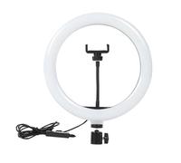 XiXiYang LED Ring Light,Social Perfect Glow for Virtual Meeting, 360 Degree Rotatable Ball Joint for the Best Angle Remote Working, Broadcasting, Live Streaming (No tripod)