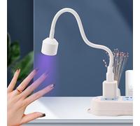 XiXiYang Nail Dryer,Mini U V Lamps for Gel Nails,Ultimate Gel Nail Kit with UV Lamp Quality Nails with Gel Nail Stickers and Nail UV Lamp Curing Gel Polishes Nail Glue Stickers Glitter Nail Art(6w)