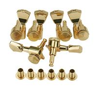 XIYANGJUAN Lock Wilkinson JIN HO Tuners 3x3 Guitar Locking Tuners Tuning pegs Machine heads for Les Paul Guitar Gold JN04