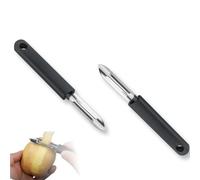 XIYING 2 Pack Potato Vegetable Peeler, Stainless Steel Potato Veg Peelers for Kitchen, Potatoes Vegetable Peelers Hand for Kitchen, Home, Office, Travel