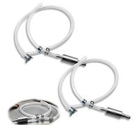 XIYING 4 Pcs Motorcycle Brake Bleeding Kit, Brake Motorbike Bleeding Hose Kit, Brakes Bleeder One Way Valve, Oil Change Tools for Bicycles and Motorcycles