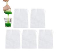 XIYING 5 Pcs Nut Milk Bag, Cheesecloth for Straining, Straining Cloth, Muslin Strainer Bags for Cooking with Drawcord, Fine Mesh Filter Bags for Nut Milk, Juice, Yogurt & Culinary Use (20 * 30cm)