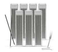 XIYING Tracer Pencil Refills, 42 Pcs Black Pencil Refills for Woodwork Construction Building, Replacement Woodworking Marking Scribe Tools