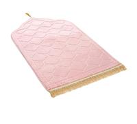 Xiyingcai Memory Foam Prayer Mat, Extra Thick Padded Islamic Prayer Rug for Muslim, Pink Non-Slip Praying Mat & Travel Prayer Rugs, Gift for Eid Ramadan, Prayer Matt Islam