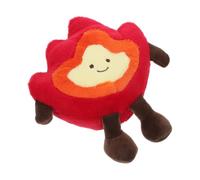 XIYUAN 22cm Funny Campfire Plush Toys,Soft Simulation fire pile flame pillow,Fake Fire Firewood Plush Pillow for Outdoor Camping Room Decor - Christmas,Birthday Gift (Style A)
