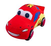 XIYUAN 25cm Car Shaped Plush Pillow, Ultra Soft Red Race Car Stuffed Toy, Cute Cartoon Vehicle Cushion for Bed Sofa Car Decor, Adorable Plushie Gift for Toddlers Kids Birthday Party
