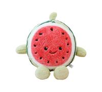 XIYUAN 35cm -Soft Toys Fruit Serie Watermelon Fruit Plush Doll Pillow Stuffed Throw Pillows - for Living Bedroom Cozy Decorative Watermelon Pillow for Home (Style A)