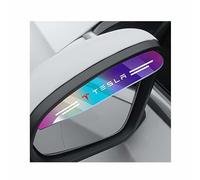 XIYUANFA 2 Pcs Car Rearview Mirror Rain Cover for Tesla Model S 2012-2023 2024, Car Side Wing Mirror Rain Protector Eyebrows Visor Protector Waterproof Cover Accessories,B