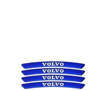 XIYUANFA 2 Pcs Car Wheel Tires Eyebrow Strip for Volvo V60 II Cross Country 2018-, Car Arch Eyebrows Tyre Arch Strips Fender Bumper Stickers Anti Scratches Collisions,A