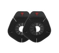 XIYUANFA 2 Pcs Windshield Wiper Hole Covers for Tesla Model 3 Highland 2024/for New Model 3+, Car Silicone Windscreen Wiper Pivot Guards Arm Hole Protection Pad Exterior Accessories,A