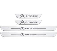 XIYUANFA 4 PCS Car Door Sill Protector Strips for Citroen Jumpy II Multispace 2012-2015, Automobile Threshold Plate Cover Step Pedal Sticker Scratch Resistant Automobile Accessories