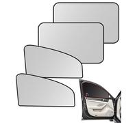 XIYUANFA 4 Pcs Car Shades for Window for Cadillac SRX II 2013-2016, Car Side Window Shades Magnetic Car Sunshades Car Blackout Blinds Rear,Silver