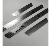 XIYUANFA 4 Pcs Door Sill Protector for Audi Q2 2016-2020, Stainless Steel Car Door Sill Protector Door Sill Scuff Threshold Plate Trim Cover Pedal