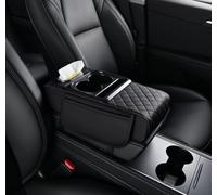 XIYUANFA Car Armrest Cushion for Audi A3 8P/8PA Sportback 2004-2013 & S3/RS3 (5-Türer, Kompakt), Center Console Armrest Pad Storage Bag Car Center Console Armrest Box Cover Pads,B
