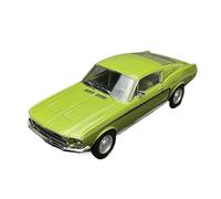 XIYUEYING 1：12 For Ford Mustang Fastback GT 1968 Alloy Car Model Green Static Display Collection Vehicles Kit