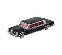 XIYUEYING 1:18 For Benz Pullman W100 Benz 600 Alloy Car Model Collection Car Model For A Friend's Birthday Collection Vehicles Kit(Black)