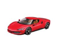 XIYUEYING 1 18 For Ferrari 296 Gtb Alloy Miniature Diecast Car Model Sports Toys Car Kids Christmas Collection Motor Vehicles Toys(Red)