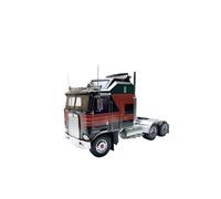 XIYUEYING 1 18 For Kenworth K100 Heavy Truck Tractor Alloy Car Model Metal Vehicle Ornaments Collections Vehicles Kit(Black)