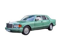 XIYUEYING 1:18 For Mercedes-Benz 560SEL W126 Second Generation S 1989 Model Car Collection Vehicles Kit