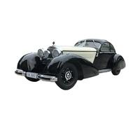 XIYUEYING 1 18 For Mercedes-Benz Classic Car 540K Type W24 Retro Alloy Model Children's Collection Of Ornaments Motor Vehicles Toys(White)