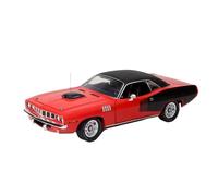 XIYUEYING 1 18 For Plymouth Barracuda Alloy Sports Car Model Static Ornaments Scene Decorations Fan Collection Vehicles Kit