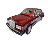 XIYUEYING 1:18 For Rolls Royce Silver Spirit Silver Spur 4-Door Limousine Model Rolls Furniture Collectibles Vehicles Toys(Red)