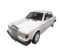 XIYUEYING 1:18 For Rolls Royce Silver Spirit Silver Spur 4-Door Limousine Model Rolls Furniture Collectibles Vehicles Toys(White)