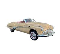 XIYUEYING 1 18 For Scale Buick Roadmaster Ribira 1949 Vintage Alloy Car Model Static Finished Car Model Motor Vehicles Toys