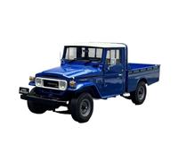 XIYUEYING 1:18 For Toyota Land Cruiser LC40 Pickup Land Cruiser Off-road Vehicle Car Model Static Display Collection Vehicles Kit(Blue)