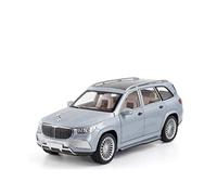 XIYUEYING 1 24 Alloy Model For Mercedes-Benz Gls 600 Maybach Micro Die Cast Metal Car Collection Display Toy Model Vehicles Toys(White)
